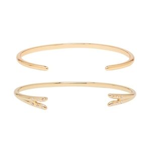 Michelle Campbell Gold Talon Bracelet Set - Brand New!